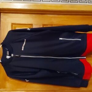 COPY - PUMA/ BMW MOTORSPORT ZIP UP JACET/ TRACK JACKET SIZE XL..BLUE RED N WHITE